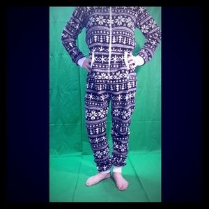 Womens Snowflake Onsie